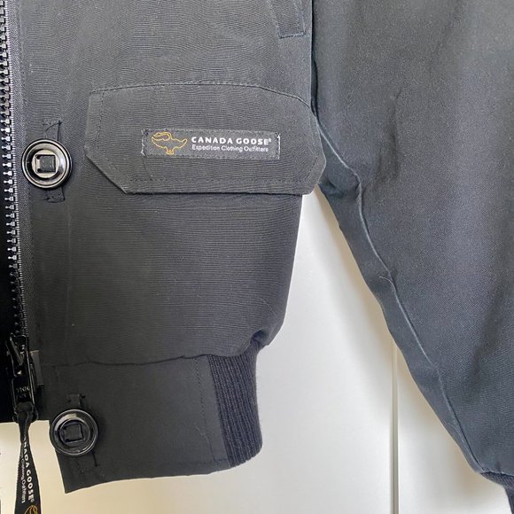 Canada Goose Womens Chilliwack Bomber Black SIZE XS - Picture 3 of 6